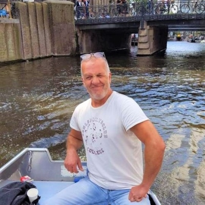 Sloep varen Amsterdam